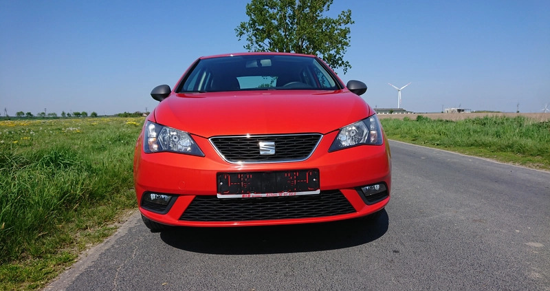 Seat Ibiza cena 36666 przebieg: 129000, rok produkcji 2016 z Chodzież małe 92